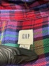 Gap Plaid Purple Long Sleeve Button-Down Shirt Size Lg Petite - photo 4