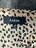 AaKaa 100% Polyester Animal Print Tan Casual Dress Size M - photo 7