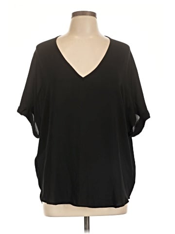 Lush Short Sleeve Blouse (view 1)