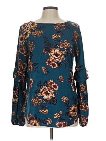 AGB Long Sleeve Blouse (view 1)