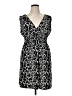 Max Studio Animal Print Black Cocktail Dress Size XL - photo 1