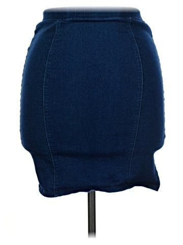 Haute Monde Denim Skirt (view 1)