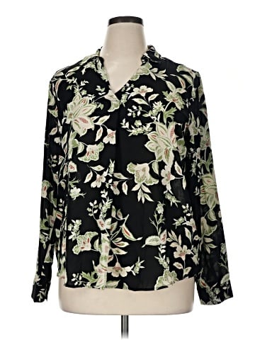 Maurices Long Sleeve Blouse (view 1)