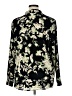 Maurices 100% Polyester Floral Black Long Sleeve Blouse Size XL - photo 2
