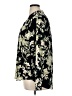 Maurices 100% Polyester Floral Black Long Sleeve Blouse Size XL - photo 5