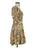 Target 100% Rayon Paisley Green Cocktail Dress Size S - photo 4