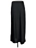Madewell Solid Black Formal Skirt Size 6 - photo 2