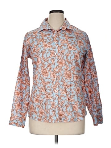 Lands' End Long Sleeve Button-Down Shirt (view 1)