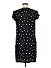 Adrienne Vittadini 100% Polyester Black Short Sleeve Top Size 8 - photo 2