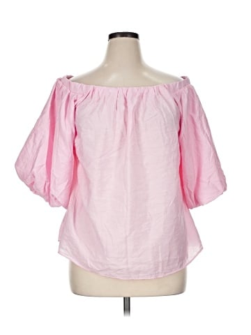City Chic 3/4 Sleeve Blouse (view 1)