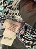 St. John Collection Print Teal Formal Skirt Size S - photo 5