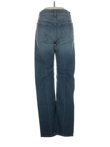 Madewell The Longline Straight Jean in Greendale Wash (view 2)