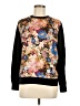 Ted Baker London Floral Black Pullover Sweater Size 6 (2) - photo 1