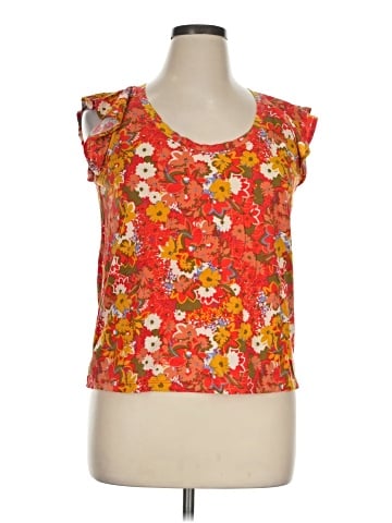 Ann Taylor LOFT Outlet Sleeveless T-Shirt (view 1)