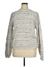 Croft & Barrow 100% Cotton Tweed Silver Pullover Sweater Size XL - photo 1
