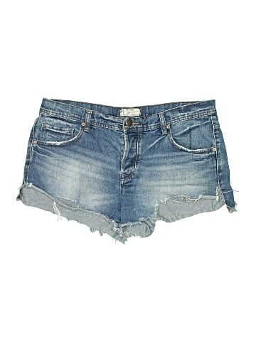 Free People Denim Shorts (view 1)