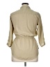 Mileage Tan 3/4 Sleeve Button-Down Shirt Size XL - photo 2