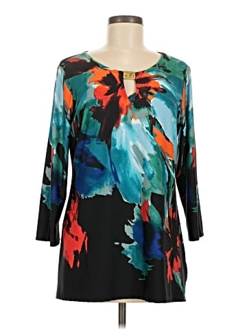 Melissa Paige 3/4 Sleeve Blouse (view 1)