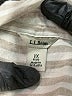 L.L.Bean 100% Linen Stripes Ivory Long Sleeve Button-Down Shirt Size 1X - photo 7