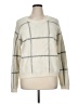 Cyrus Plaid Ivory Pullover Sweater Size XL - photo 1