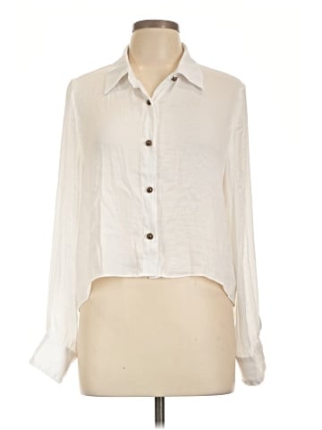 Naked Zebra Long Sleeve Blouse (view 1)