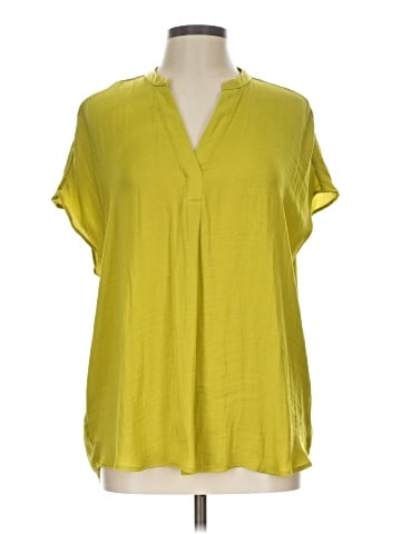 RACHEL Rachel Roy Short Sleeve Blouse (view 1)