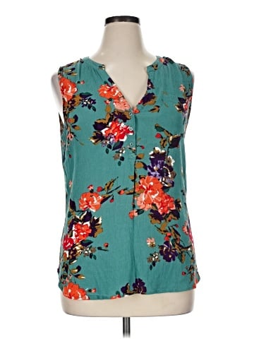 Market and Spruce Sleeveless Blouse (view 1)