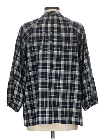 Madewell 3/4 Sleeve Button-Down Shirt (view 2)