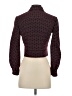 Tory Burch Polka Dots Burgundy Jacket Size 2 - photo 2