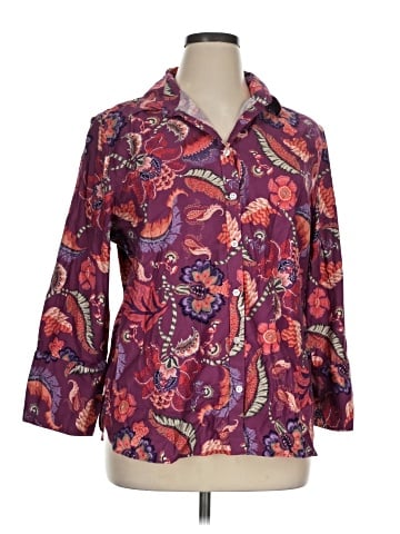 Chico's 3/4 Sleeve Blouse (view 1)