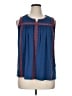 J.Jill Blue Sleeveless Blouse Size XL - photo 1