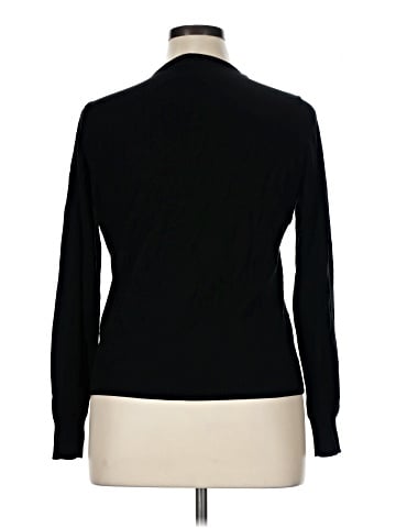 August Silk Cardigan (view 2)