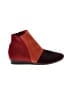 Arche Color Block Burgundy Ankle Boots Size EU 39 - photo 1