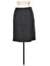 Prada 100% Cupro Chevron-herringbone Gray Formal Skirt Size EU (IT) 42 / US 6 - photo 1