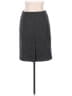 Prada 100% Cupro Chevron-herringbone Gray Formal Skirt Size EU (IT) 42 / US 6 - photo 2