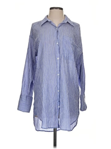 H&M 3/4 Sleeve Button-Down Shirt (view 1)
