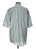 Van Heusen Stripes Green Short Sleeve Blouse Size M - photo 2