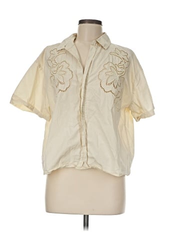 Future Collective Short Sleeve Blouse (view 1)