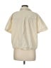 Future Collective 100% Cotton Ivory Short Sleeve Blouse Size M - photo 2