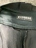 Express Outlet 100% Polyester Solid Black Dress Pants Size 6 - photo 7