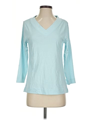 Chico's 3/4 Sleeve T-Shirt (view 1)
