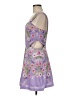 Express Floral Purple Cocktail Dress Size M - photo 5