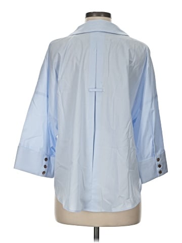 Zara 3/4 Sleeve Button-Down Shirt (view 2)