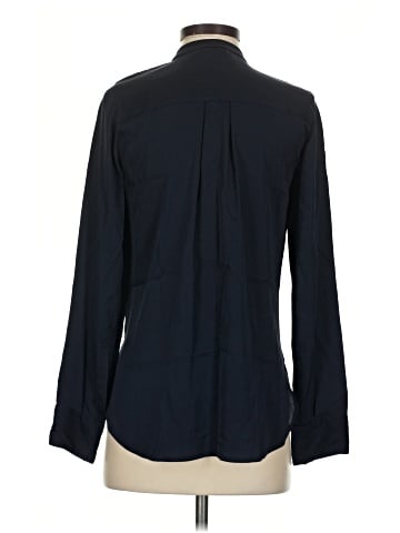 Vince. Long Sleeve Silk Top (view 2)