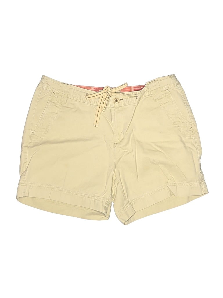 Pre-owned Natural Reflections Khaki Shorts In Yellow