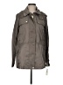 Vince Camuto 100% Polyester Solid Gray Raincoat Size M - photo 1
