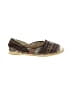 Gee WaWa Paisley Brown Flats Size 7 1/2 - photo 1