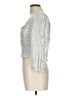 Sienna Sky Silver 3/4 Sleeve Top Size L - photo 5