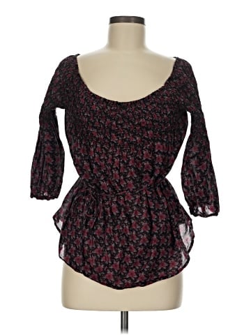 DKNY Jeans 3/4 Sleeve Blouse (view 1)