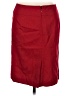 Talbots Solid Red Wool Skirt Size 8 - photo 2
